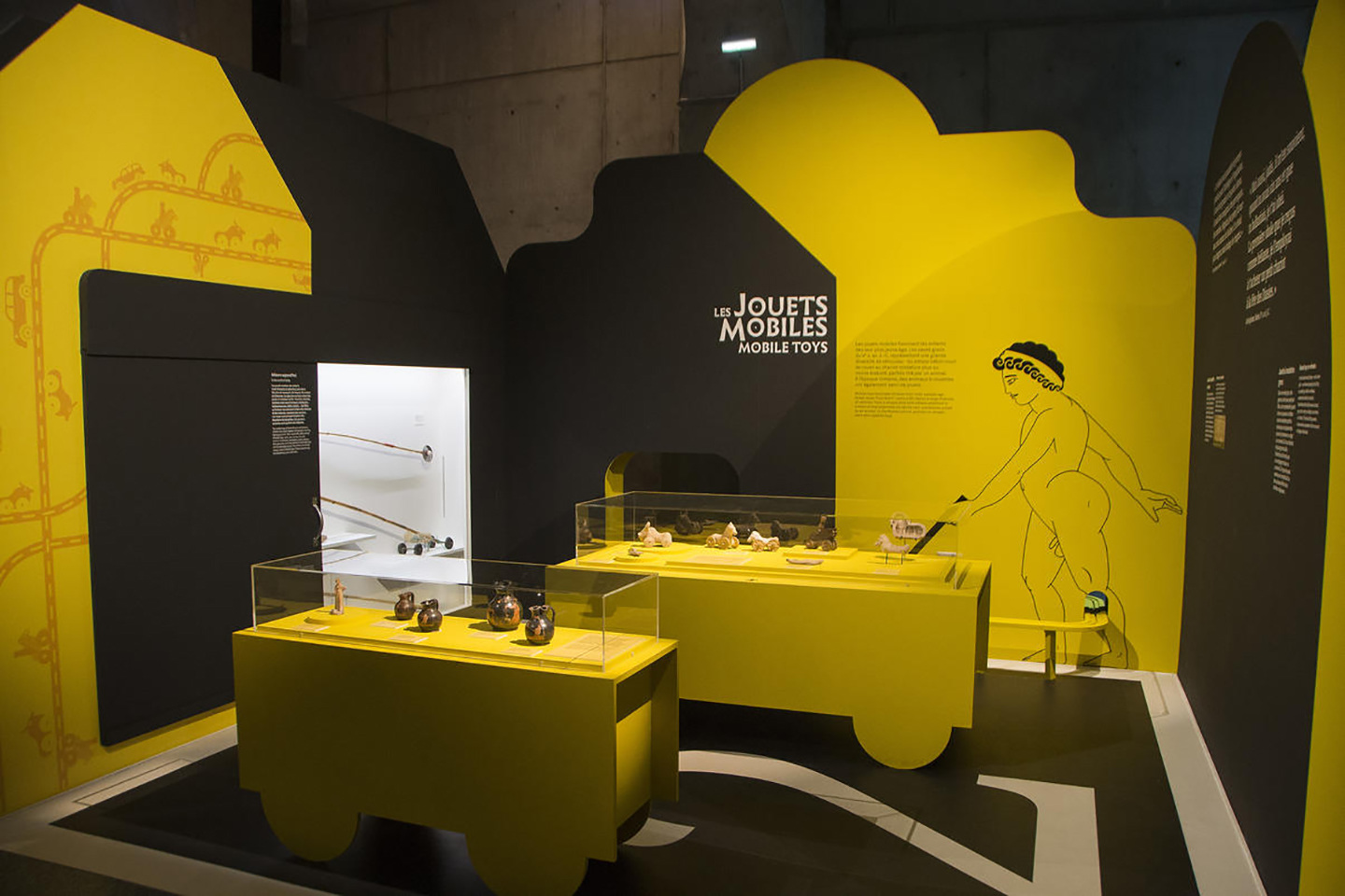 Espace 2 "Les jouets mobiles".